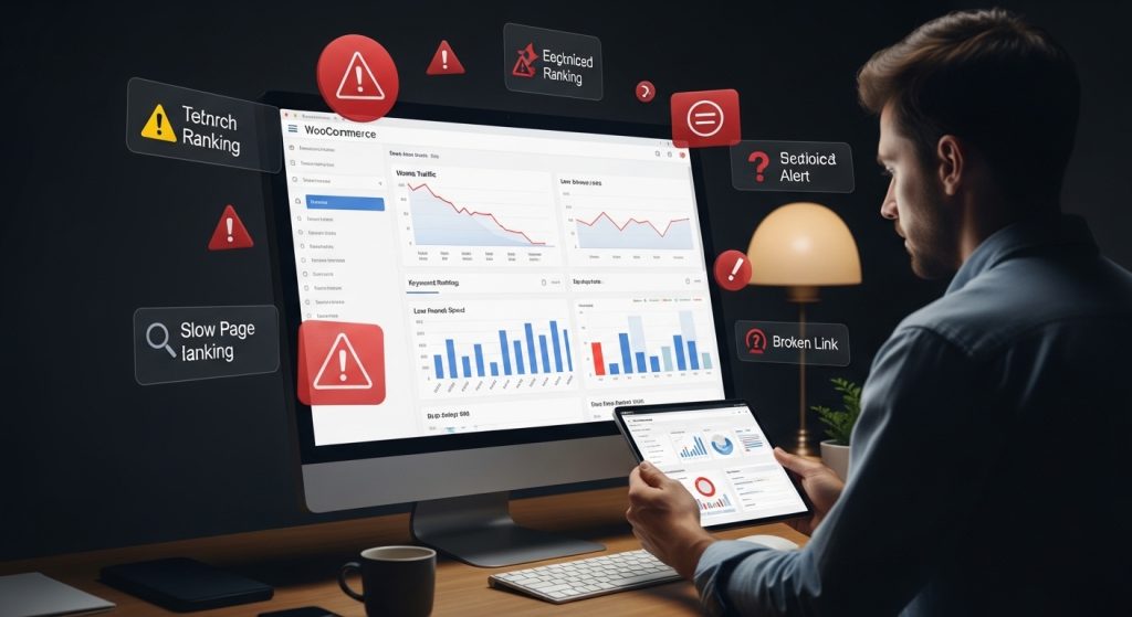 woocommerce seo issues